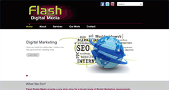 Desktop Screenshot of flashmedia.com.au